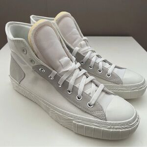 Chuck Taylor Alt Star Wavy Egret/ Vintage/Cream High Top Sneakers Mens Size 9.5